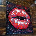 تابلو کاشی کاری مدل لب کد MA-12-01 | JCHK-11865