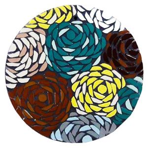 تابلو کاشی کاری مدل گل کد MA-11-04 | JCHK-11872