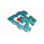 تابلو کاشی کاری مدل لوتوس دریا کد MA-07-06 | JCHK-11905