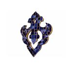 تابلو کاشی کاری مدل لوتوس کهکشان کد MA-07-07 | JCHK-11907