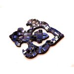 تابلو کاشی کاری مدل لوتوس کهکشان کد MA-07-07 | JCHK-11907