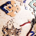 تابلو کاشی کاری مدل لوتوس کهکشان کد MA-07-07 | JCHK-11907