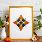 تابلو کاشی کاری مدل نارنج 1 کد MA-07-08 | JCHK-11908