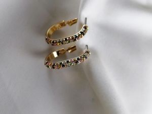 گوشواره نگین دار | JCHK-11797