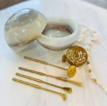 جاعودی Incense Burner مرمر آبی | JCHK-11962