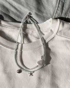 گردنبند ستاره دریایی و صدفی | JCHK-11965