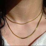 گردنبند استیل | JCHK-11995