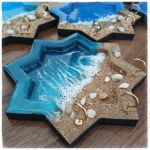 جاکلیدی دیواری رزینی دریا | JCHK-12871