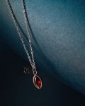 گردنبند اشک سرخ | JCHK-12028