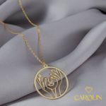 گردنبند طلا | ⚜️ GOLD &amp; JEWELRY CAROLIN ⚜️ | JCHK-12040