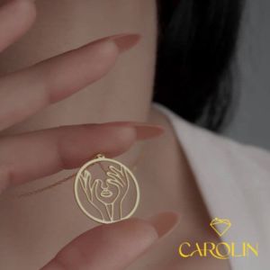 گردنبند طلا | ⚜️ GOLD &amp; JEWELRY CAROLIN ⚜️ | JCHK-12040