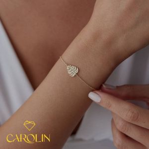دستبند طلا | ⚜️ GOLD &amp; JEWELRY CAROLIN ⚜️ | JCHK-12058