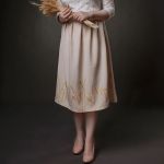 دامن نقاشی شده در طرح های مختلف مدل میدی | JCHK-12111