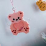 آویز خرس رزینی  | JCHK-12109