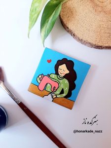 مگنت یخچالی طرح خیاط | هنرکده ناز | JCHK-15988