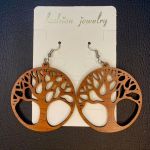 گوشواره چوبی EaL1 | JCHK-12393