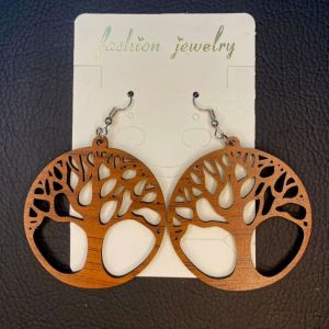 گوشواره چوبی EaL1 | JCHK-12393