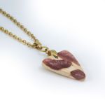 گردنبند چوب و اپوکسی | JCHK-12310