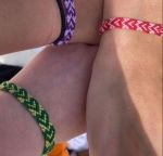 دستبند دوستی طرح قلب  | JCHK-12376