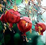 نقاشی انار | JCHK-12410