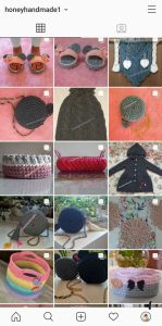 گالری دست سازه های مکرومه و تریکو