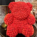 خرس تدی مدل گل رز | JCHK-12551