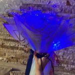 دسته گل پروانه ایی چراغدار led | JCHK-12899