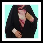 ست روسری ساق دست ماسک نخی | JCHK-4067