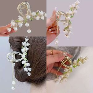 کلیپس فلزی طرح شکوفه | JCHK-12617