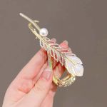 گیره چفتی پر طاووس | JCHK-12640