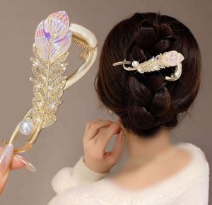 گیره چفتی پر طاووس | JCHK-12640