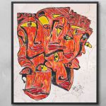 تابلو نقاشی دیواری | JCHK-12763