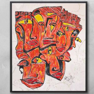 تابلو نقاشی دیواری | JCHK-12763