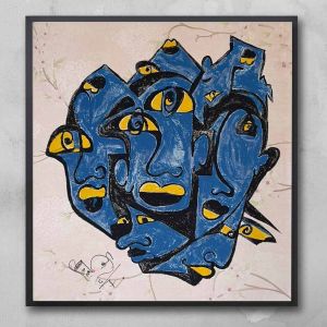 تابلو نقاشی دیواری | JCHK-12772