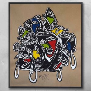 تابلو نقاشی دیواری | JCHK-12774