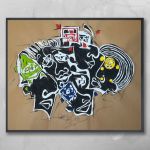 تابلو نقاشی دیواری  | JCHK-12776