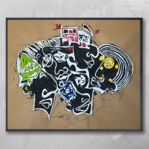 تابلو نقاشی دیواری  | JCHK-12776