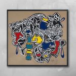 تابلو نقاشی دیواری  | JCHK-12778