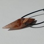 گردنبند چوب و رزین | JCHK-12857