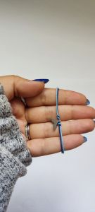 دستبند استیل رنگ ثابت مدل دم وال | JCHK-12881