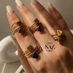 انگشترهای استیل ۹۹ تمنی | JCHK-12888