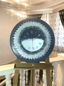 ساعت دیواری رزینی  | JCHK-12925