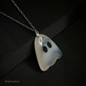 گردنبند عقیق دستساز  | JCHK-12951