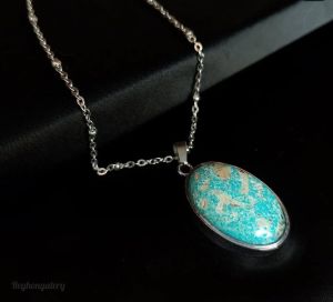 گردنبند فیروزه کرمان  | JCHK-13430