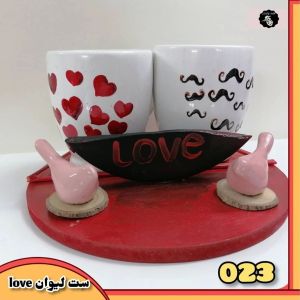 ست لیوان love | JCHK-3196