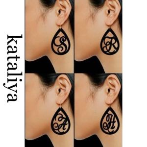 گوشواره دستساز چرمی | JCHK-1149