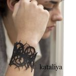 دستبند دخترونه مدل چرمی | JCHK-1161