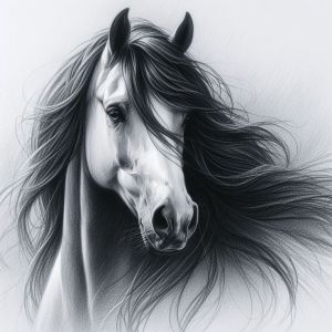 تابلو نقاشی سیاه قلم کد۰۲ | JCHK-13240