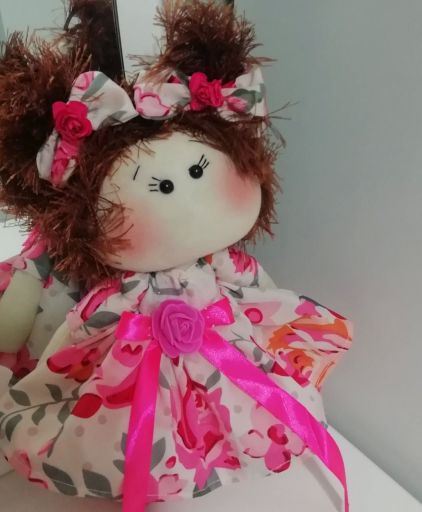 عروسک روسی با لباس گلدار | JCHK-1530