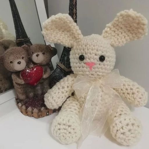عروسک بافتنی خرگوش و خرس | JCHK-1561